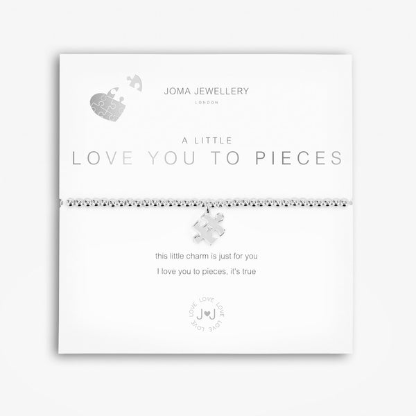 Joma Jewellery - A ittle "Love You To Pieces" Bracelet