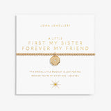 Joma A Little "First My Sister, Forever My Friend" bracelet