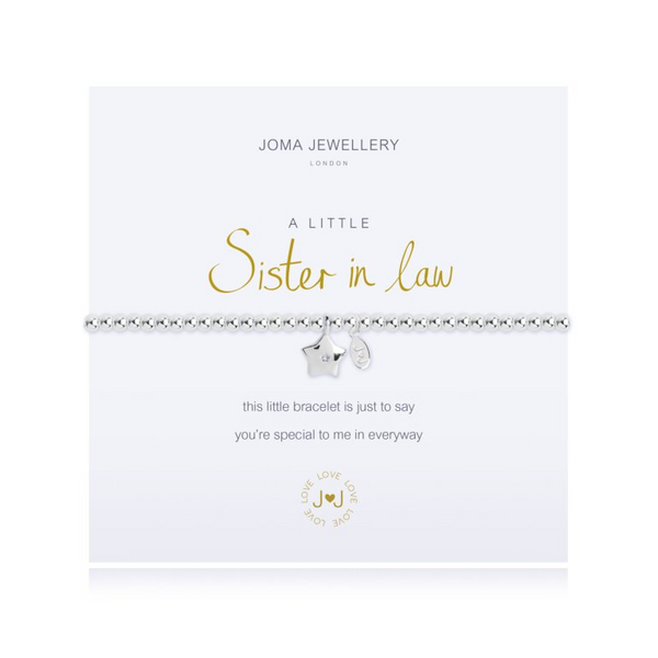 Joma Jewellery - A Little Sister-In-Law Bracelet
