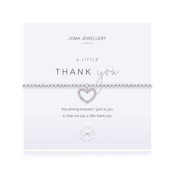 Joma Jewellery - A Little Thank You Bracelet