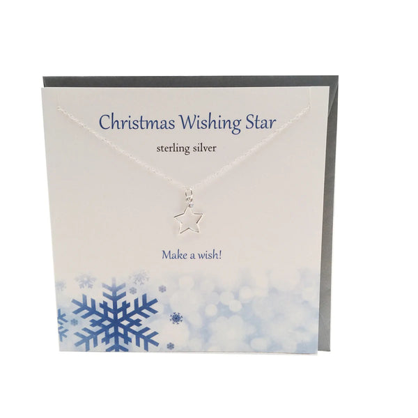 The Silver Studio - Sterling Silver Christmas Wishing Star